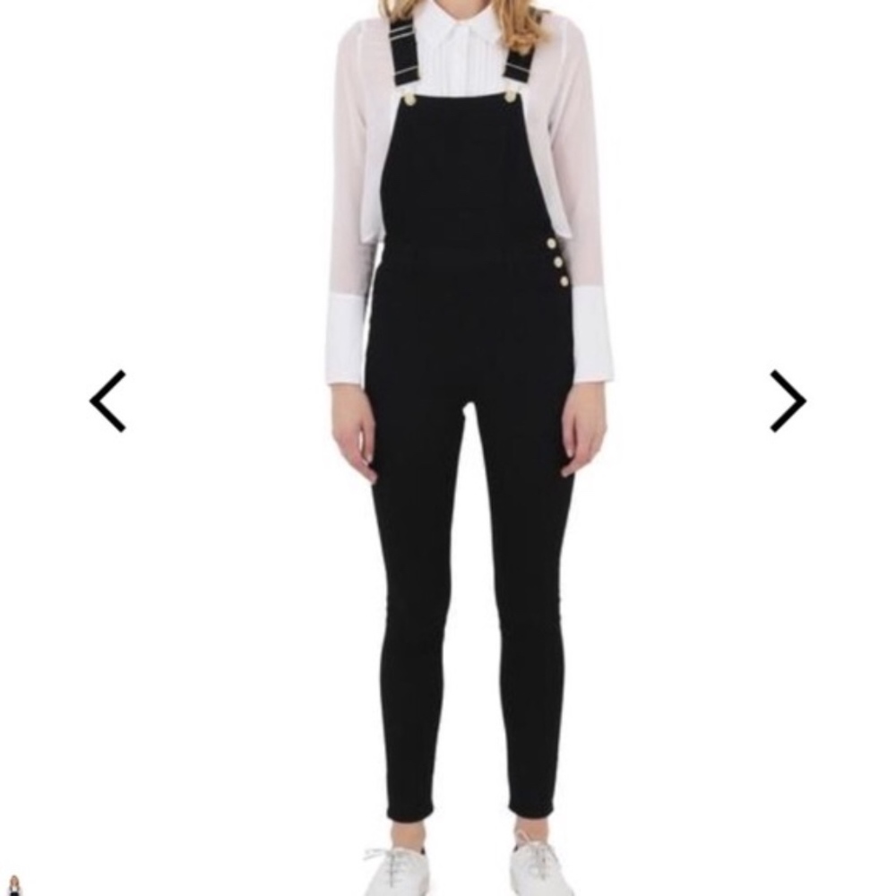 WeWoreWhat The High-Rise Skinny Overalls
